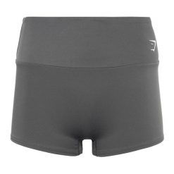 Spodenki treningowe damskie Gymshark Training Short Shorts. Czarne spodenki sportowe damskie Gymshark, bez wzorów, sportowe. Za 89.99 zł.