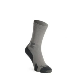 Skarpety do biegania X-Socks Run Discover Crew. Zielone skarpetki damskie X-Socks, bez wzorów. Za 67.99 zł.