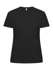 Clique Classic OC-T Women T-shirt z bawełny organicznej – black. Czarne t-shirty damskie CLIQUE, l, bez wzorów, z bawełny, bez kołnierzyka. Za 118.13 zł.