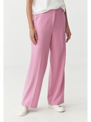 TATUUM Spodnie w kolorze jasnoróżowym rozmiar: 40. Różowe spodnie materiałowe damskie Tatuum, bez wzorów, z materiału, z podwyższonym stanem. Za 205.45 zł.