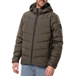 Kurtka męska sportowa puchowa Jack Wolfskin COLONIUS. Zielone kurtki treningowe męskie Jack Wolfskin, na zimę, l, bez wzorów, z puchu, trekkingowe. Za 999.00 zł.