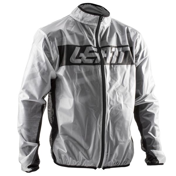 Kurtka rowerowa mtb męska Leatt Racecover Rain. Białe kurtki męskie LEATT, m, bez wzorów, sportowe, bez kaptura. W wyprzedaży za 159.00 zł.