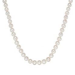 Valero Pearls Naszyjnik srebrny srebro wysokiej próby Perła hodowlana słodkowodna srebrny Naszyjniki 1 ct Damski. Szare naszyjniki damskie Valero Pearls, srebrne. Za 789.99 zł.