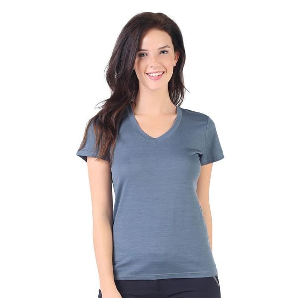 Koszulka turystyczna damska Woolona Calima 100% Merino. Szare bluzki sportowe damskie WOOLONA, xl, bez kołnierzyka, bez ramiączek. W wyprzedaży za 261.00 zł.