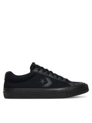 Converse Tenisówki SPORT CASUAL A12332C Czarny. Czarne trampki i tenisówki męskie Converse, bez wzorów, z materiału, bez zapięcia. Za 259.99 zł.