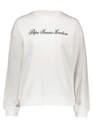 Pepe Jeans Bluza w kolorze białym rozmiar: L. Białe bluzy bez kaptura damskie Pepe Jeans, l, z jeansu. Za 162.95 zł.