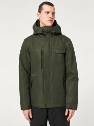 Oakley Kurtka narciarska "Core Divisional" w kolorze khaki rozmiar: M. Brązowe kurtki narciarskie i snowboardowe damskie Oakley, m, bez wzorów, bez kaptura. Za 505.13 zł.