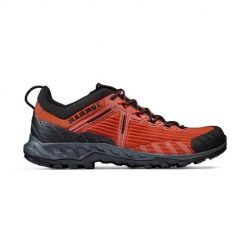 Buty trekkingowe męskie Mammut Alnasca Knit Iii Low Gtx. Brązowe buty trekkingowe męskie Mammut, z materiału, bez zapięcia, trekkingowe. Za 1,155.00 zł.