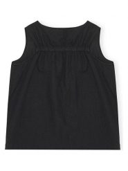 CARE BY ME Top "Cecilie" w kolorze czarnym rozmiar: L. Czarne topy damskie CARE BY ME, l, bez wzorów, bez kołnierzyka. Za 114.95 zł.