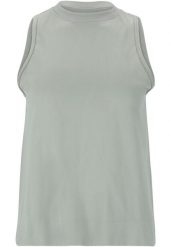 Damski oversize top Athlecia Laimeia. Szare topy sportowe damskie Endurance, l, bez wzorów, z materiału, bez ramiączek. Za 111.00 zł.