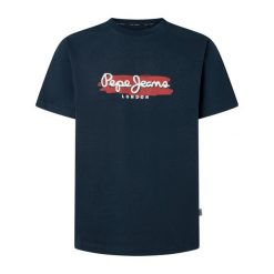 Koszulka Pepe Jeans Arsham. Białe t-shirty damskie Pepe Jeans, m, bez wzorów, z jeansu, bez kołnierzyka. Za 168.75 zł.
