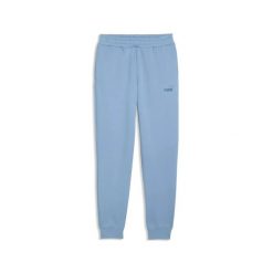 Spodnie do biegania Puma. Niebieskie spodnie sportowe męskie Puma, z dresówki. Za 231.00 zł.