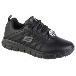 Buty sportowe Skechers Sure Track Erath czarne damskie. Czarne buty sportowe na co dzień damskie Skechers, bez wzorów, z materiału, trekkingowe. Za 359.99 zł.