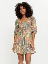 TWINSET Sukienka letnia 241TT2452 Kolorowy Loose Fit. Sukienki damskie Twinset, na lato, bez wzorów, z bawełny, bez kołnierzyka, bez ramiączek. Za 2,469.00 zł.