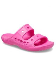 Crocs Klapki "Baya" w kolorze różowym rozmiar: 36/37. Różowe klapki damskie Crocs, bez wzorów, bez obcasa. Za 110.29 zł.