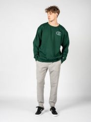 Champion Bluza "C-Neck" | HBGF88H586N8A | Mężczyzna | Zielony. Zielone bluzy bez kaptura męskie CHAMPION, m, z bawełny. W wyprzedaży za 129.00 zł.