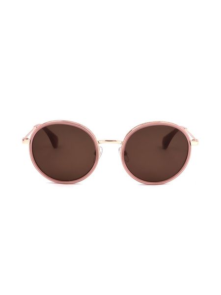 Vivienne Westwood Damskie okulary przeciwsłoneczne w kolorze jasnoróżowo-brązowym rozmiar: 54. Brązowe okulary przeciwsłoneczne damskie Vivienne Westwood. Za 340.99 zł.
