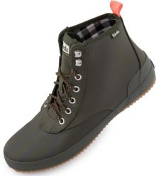 Zielone botki Keds Scout Splash Forest. Zielone buty zimowe męskie KED, z gumy, za kostkę, bez zapięcia. Za 205.99 zł.