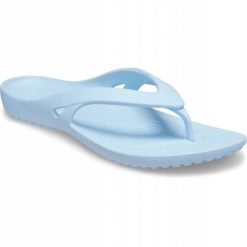 Japonki Dla Dorosłych Crocs Kadee II Flip. Niebieskie klapki damskie Crocs, z materiału. Za 79.99 zł.