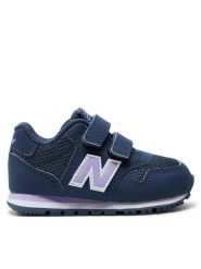 New Balance Sneakersy IV500CIL Granatowy. Niebieskie buty sportowe dziewczęce New Balance, bez wzorów, ze skóry, bez zapięcia. Za 229.99 zł.