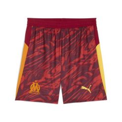 Męskie szorty bramkarskie Olympique Marsylia 25/26 PUMA. Brązowe szorty męskie Puma, bez wzorów, z tkaniny, sportowe. Za 199.00 zł.