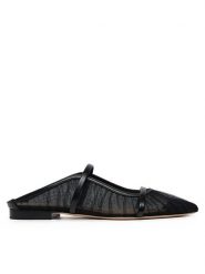 MALONE SOULIERS Klapki Maureen Flat 336 Czarny. Czarne klapki damskie MALONE SOULIERS, bez wzorów, z materiału, bez obcasa. Za 2,249.00 zł.