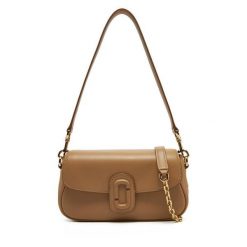 Torebka Marc Jacobs. Brązowe torebki klasyczne damskie MARC JACOBS, bez wzorów, bez dodatków. Za 1,129.00 zł.