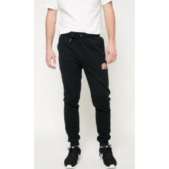 Ellesse - Spodnie. Niebieskie spodnie materiałowe męskie Ellesse, bez wzorów, z bawełny, casualowe. Za 199.90 zł.