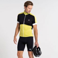 Męska koszulka turystyczna Protraction II. Czarne t-shirty sportowe męskie Dare 2b, m, z poliesteru, bez ramiączek, rowerowe. W wyprzedaży za 79.99 zł.
