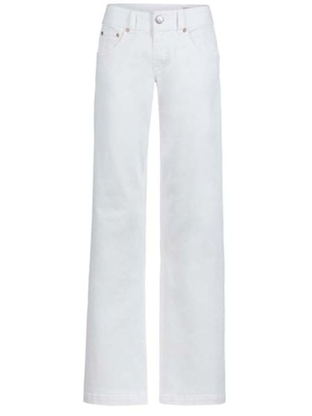 Herrlicher Dżinsy "Edna" - Straight fit - w kolorze białym rozmiar: W31/L30. Białe jeansy damskie Herrlicher. Za 189.95 zł.