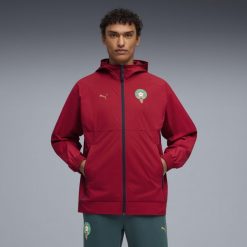 Męska tkana kurtka Maroka PUMATECH PUMA. Brązowe kurtki męskie Puma, m, bez wzorów, z tkaniny, bez kaptura. Za 409.00 zł.