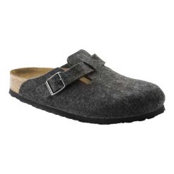 Chodaki Unisex Dla Dorosłych Boston Fe Anthrazit. Szare obuwie trekkingowe damskie Birkenstock. Za 439.00 zł.