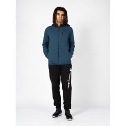 Bluza trekking męska Full Zip. Czarne bluzy bez kaptura męskie CHAMPION, m, z bawełny. Za 229.00 zł.