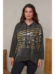 Curvy Lady Bluza w kolorze khaki rozmiar: 40/42. Brązowe bluzy z kapturem damskie Curvy Lady. Za 114.17 zł.