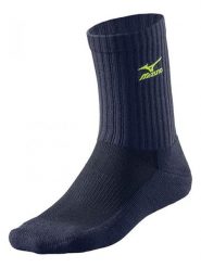 Mizuno Skarpety sportowe w kolorze granatowym rozmiar: XL. Niebieskie skarpetki męskie Mizuno, bez wzorów, ze splotem. Za 136.13 zł.