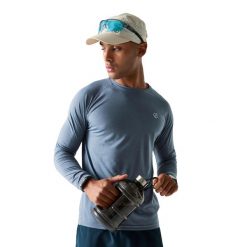 Męska Koszulka Z Długim Rękawem Agile. Białe koszulki męskie z długim rękawem Dare 2b, m. Za 125.99 zł.