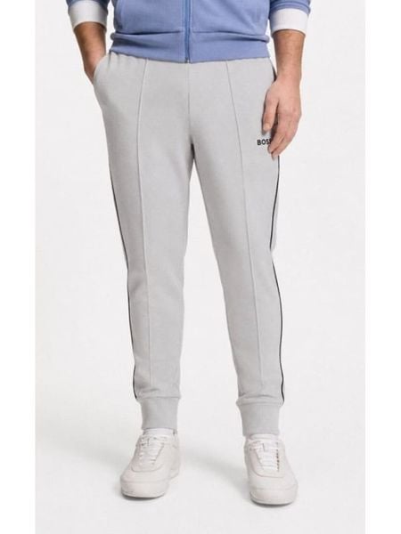 Hugo Boss Underwear Spodnie dresowe w kolorze szarym rozmiar: M. Szare spodnie dresowe męskie Hugo Boss Underwear, bez wzorów, z bawełny. Za 559.95 zł.