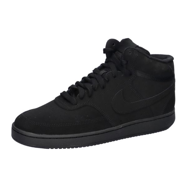 Buty Nike Court Vision Mid Czarne. Czarne buty sportowe na co dzień męskie Nike, z materiału, bez zapięcia, do koszykówki, nike court. Za 446.50 zł.