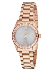 U.S. Polo Assn. Zegarek kwarcowy w kolorze różowozłoto-szarym rozmiar: onesize. Czerwone, analogowe zegarki damskie U.S. Polo Assn., metalowe. Za 217.99 zł.