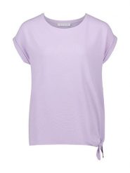 BETTY & CO Koszulka w kolorze fioletowym rozmiar: M. Różowe bluzki damskie Betty & Co., m, bez wzorów, bez kołnierzyka, bez ramiączek. Za 152.12 zł.