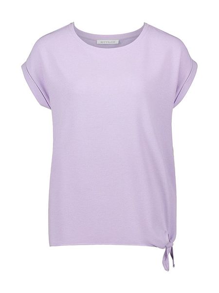 BETTY & CO Koszulka w kolorze fioletowym rozmiar: M. Różowe bluzki damskie Betty & Co., m, bez wzorów, bez kołnierzyka. Za 51.95 zł.