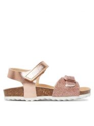 Geox Sandały J Adriel Girl J028MC 0BNEW C8124 M Różowy. Czerwone sandały dziewczęce Geox, ze skóry, bez zapięcia. Za 199.99 zł.