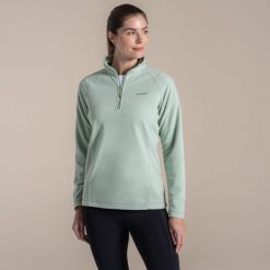 Kobiece golfy z zamkiem Craghoppers Miska VI. Niebieskie golfy damskie CRAGHOPPERS, m, bez wzorów, z materiału, bez ramiączek. Za 200.00 zł.