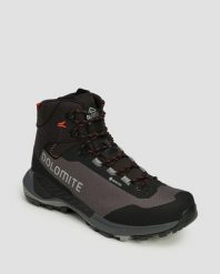 Buty męskie Dolomite M'S Vernale High GTX BLACK-ANTHRACITE GREY. Szare buty trekkingowe męskie Dolomite, z gore-texu, przed kolano, bez zapięcia, trekkingowe, gore-tex. Za 919.99 zł.
