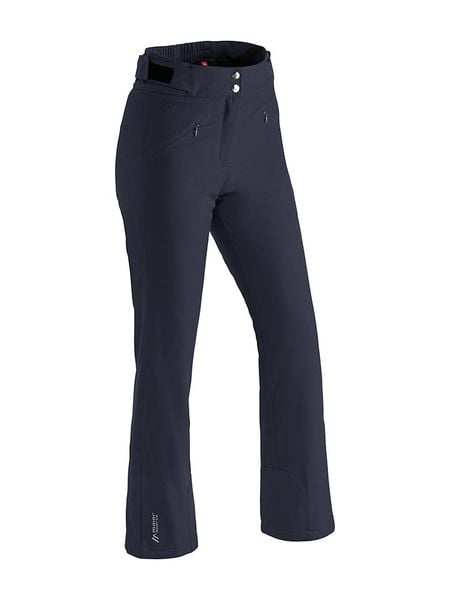 Maier Sports Spodnie narciarskie "Allissia slim 2.1" w kolorze granatowym rozmiar: 42. Niebieskie spodnie dresowe damskie Maier Sports, m, bez wzorów. Za 392.52 zł.