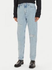 Calvin Klein Jeans Jeansy Authentic J20J224448 Niebieski Straight Fit. Niebieskie jeansy damskie Calvin Klein Jeans. Za 339.99 zł.
