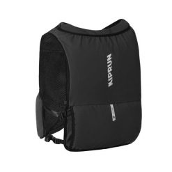Plecak do biegania w terenie unisex Kiprun 500 8 litrów z bukłakiem 1 l. Czarne plecaki damskie KIPRUN, bez wzorów, sportowe. Za 199.96 zł.