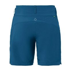 Damskie szorty bermudzkie VAUDE Skomer. Niebieskie szorty damskie Vaude, bez wzorów, sportowe. Za 371.45 zł.