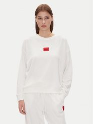 HUGO Bluza Neve_Sweatshirt 50531686 Écru Relaxed Fit. Bluzy bez kaptura damskie Hugo, xl, z bawełny. Za 339.99 zł.