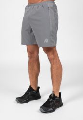 Lubec Szorty - Antracytowy. Szare szorty męskie GORILLA WEAR, bez wzorów. Za 173.00 zł.